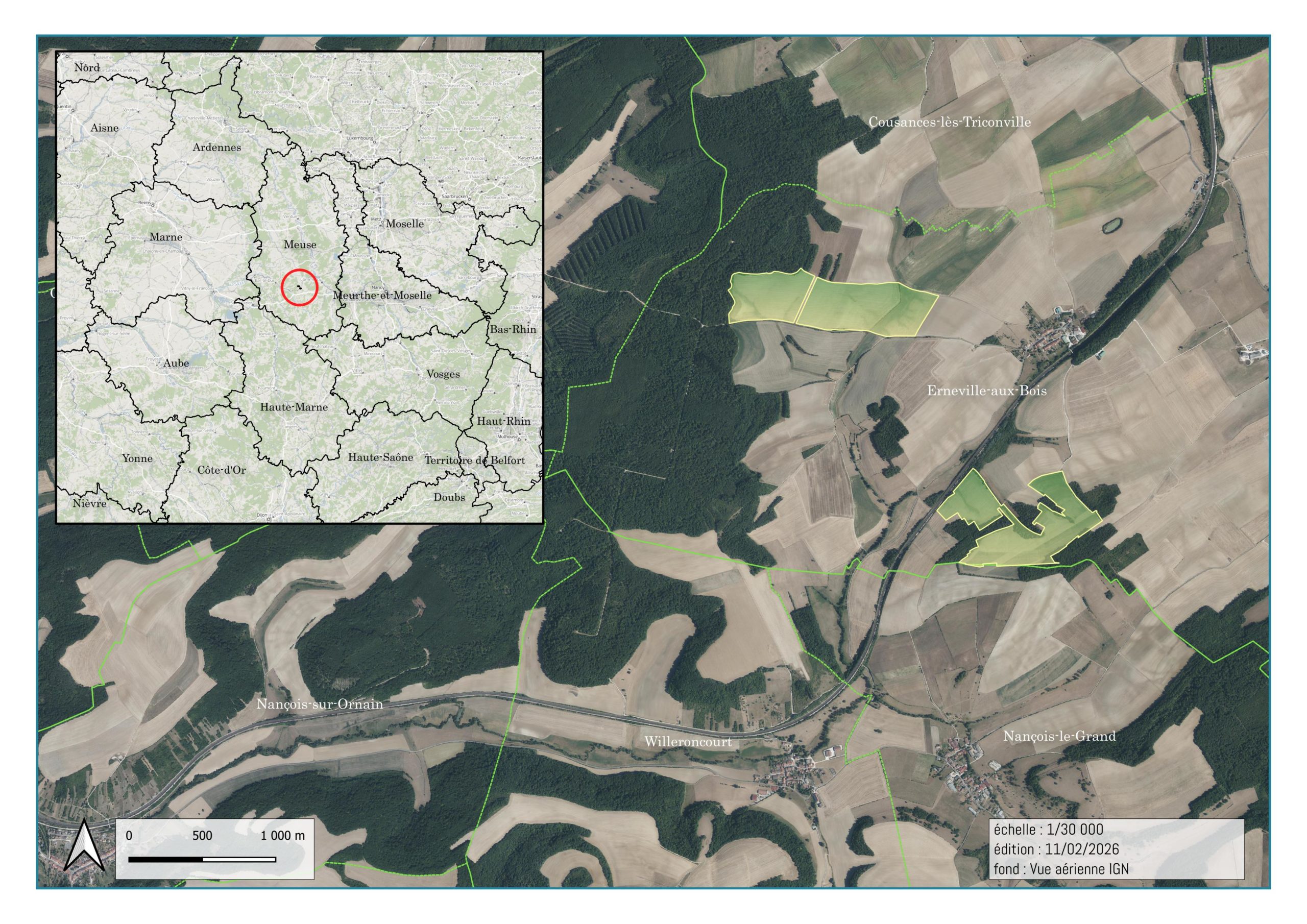 Plan d'implantation Burlinval