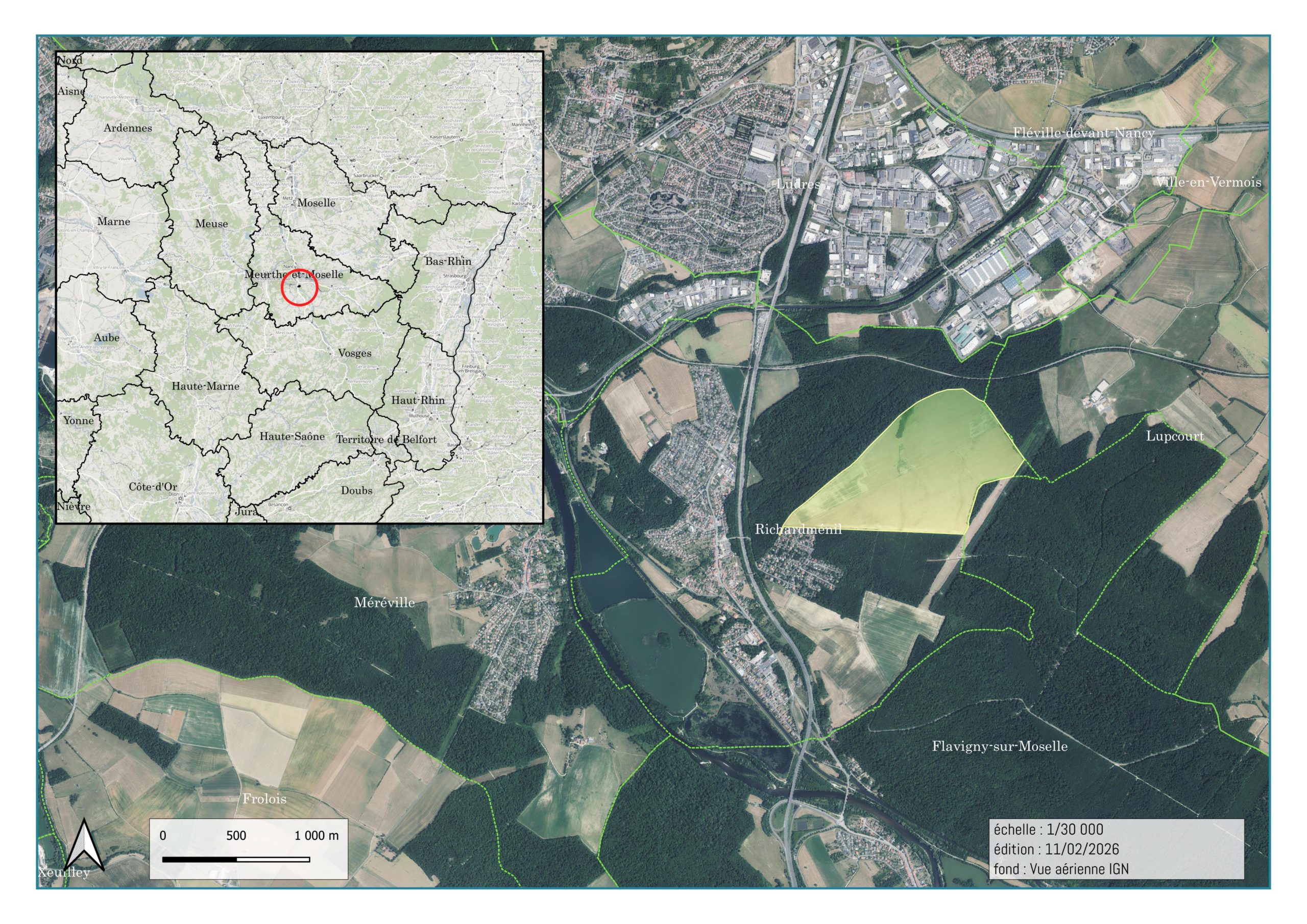 Plan d'implantation Bois Impérial