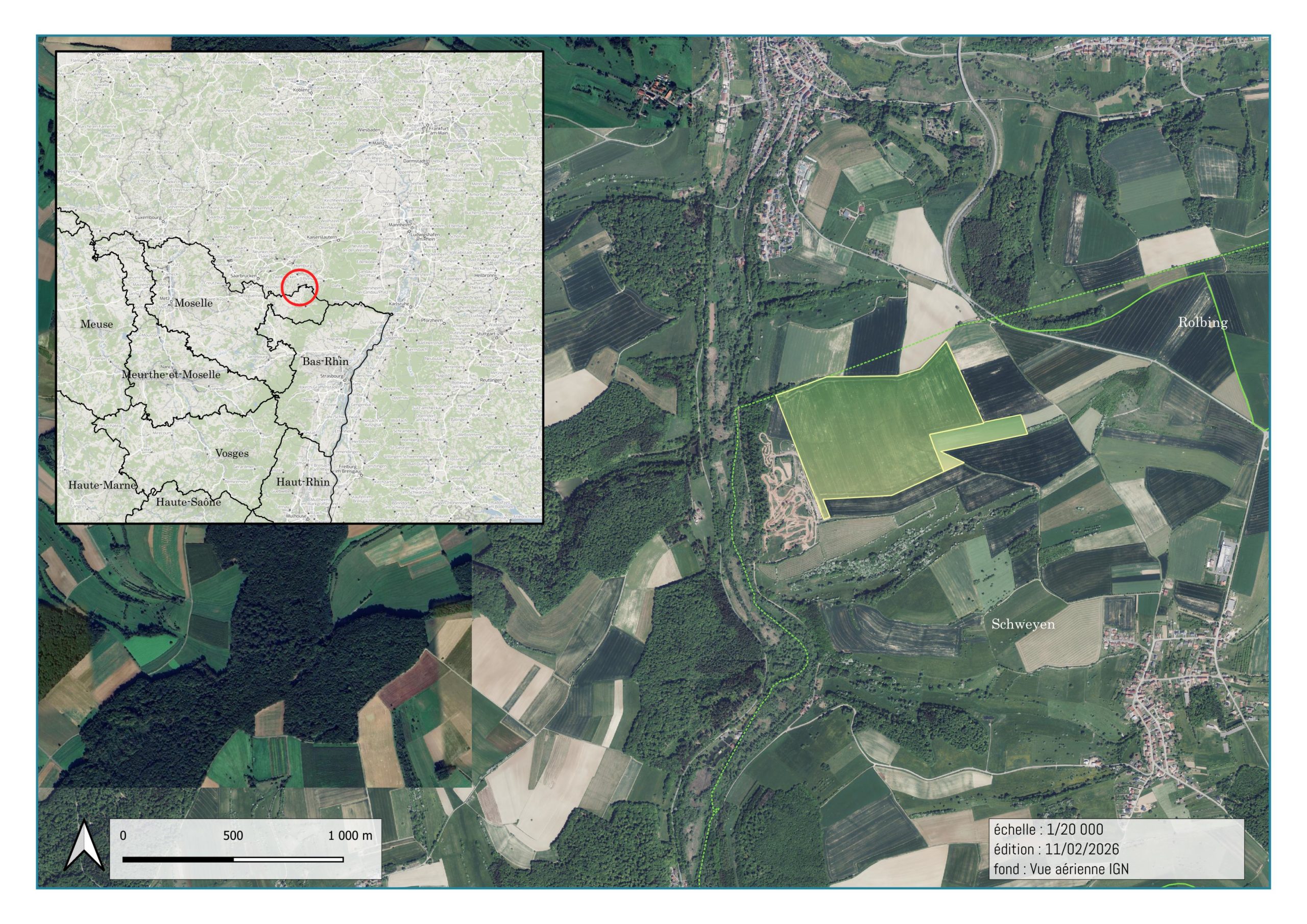 Plan d'implantation Olferding Plan d'implantation Olferding