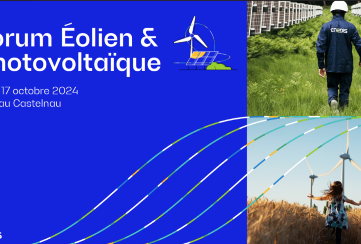 Présentation de l'événement par Enedis au Forum Éolien et Photovoltaïque 2024