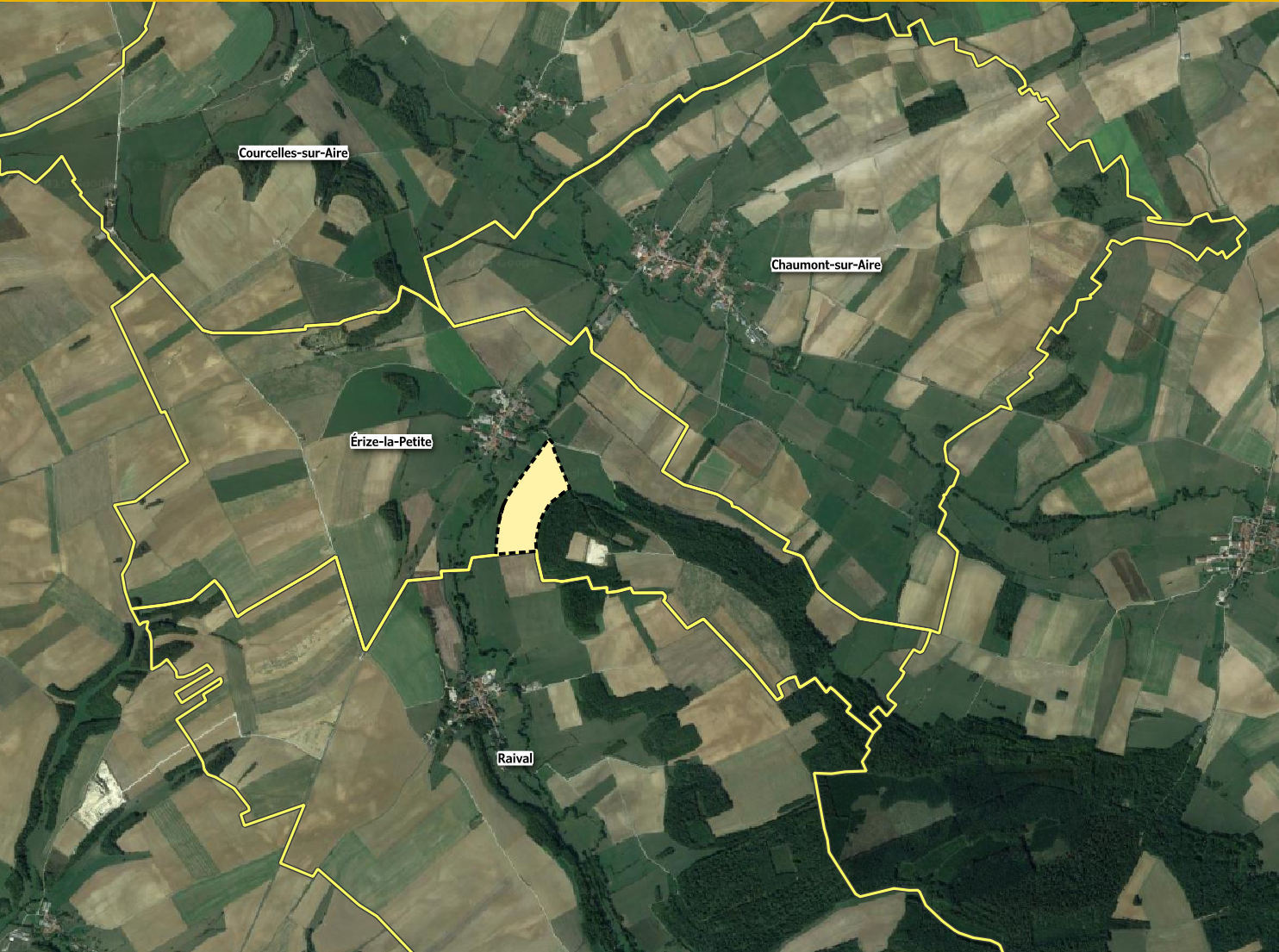 Aire Sud Localisation du projet